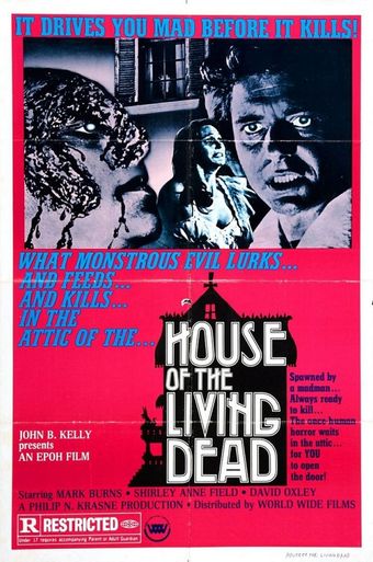 house of the living dead 1974 poster