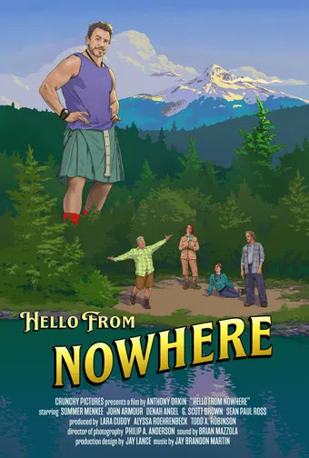 hello from nowhere 2021 poster