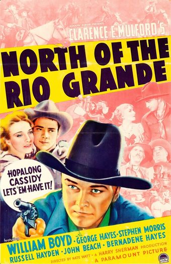 north of the rio grande 1937 poster