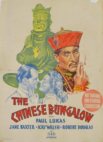 the chinese bungalow 1940 poster