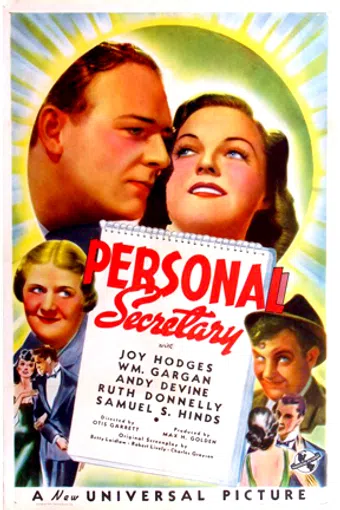 personal secretary 1938 poster