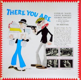 there you are! 1926 poster