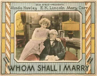 whom shall i marry 1926 poster