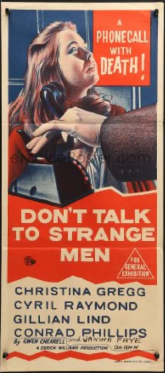 don't talk to strange men 1962 poster