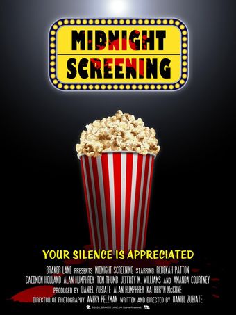 midnight screening 2021 poster