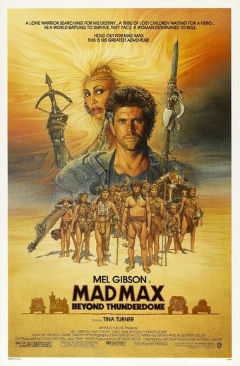 mad max beyond thunderdome 1985 poster