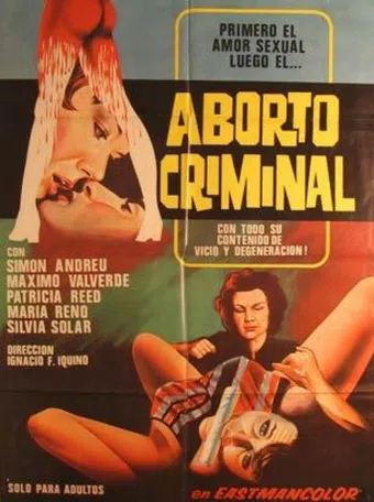 aborto criminal 1973 poster