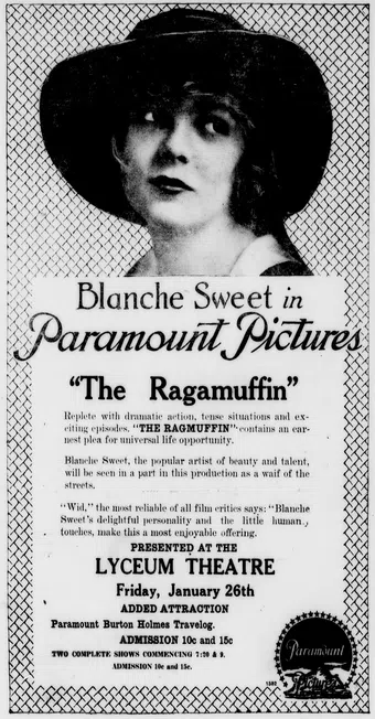 the ragamuffin 1916 poster