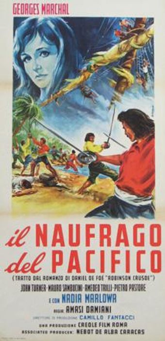 il naufrago del pacifico 1962 poster