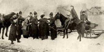 a fight for freedom; or, exiled to siberia 1914 poster