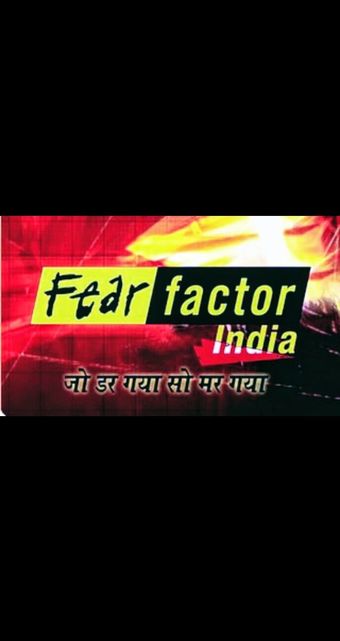 fear factor india 2006 poster