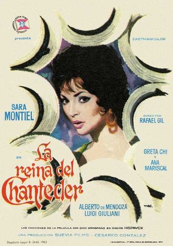 la reina del chantecler 1962 poster