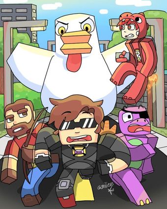 minecraft roommates 2015 poster