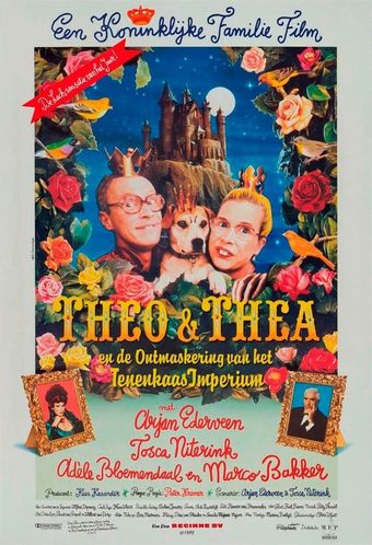 theo en thea en de ontmaskering van het tenenkaasimperium 1989 poster