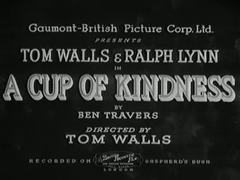 a cup of kindness 1934 poster