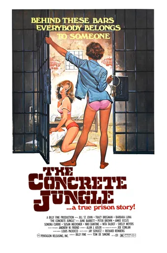 the concrete jungle 1982 poster