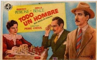 todo un hombre 1943 poster