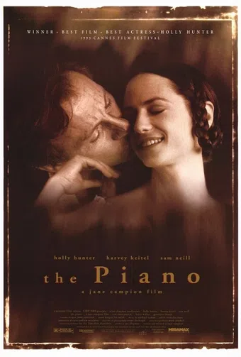 the piano 1993 poster