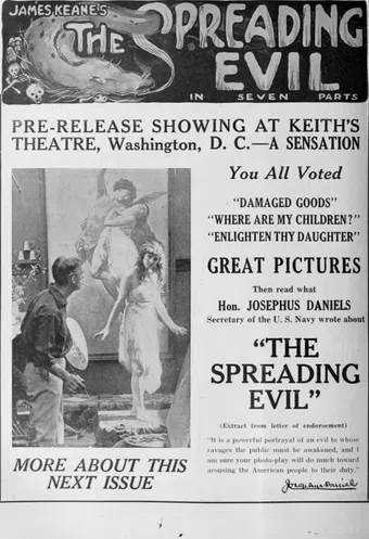 the spreading evil 1918 poster