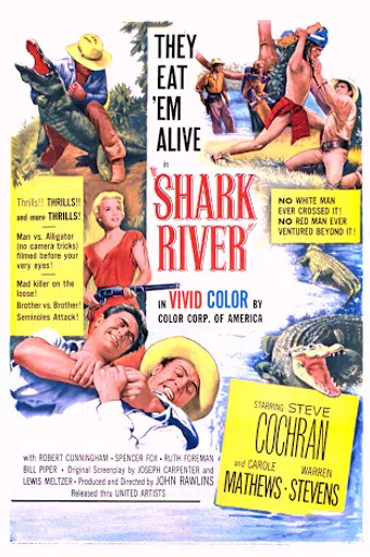 shark river 1953 poster