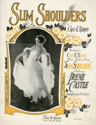 slim shoulders 1922 poster