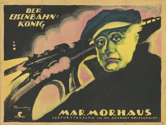 der eisenbahnkönig, 2. teil - lauernder tod 1921 poster