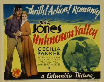 unknown valley 1933 poster