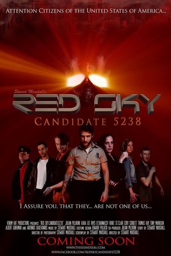 red sky: candidate 5238 2015 poster