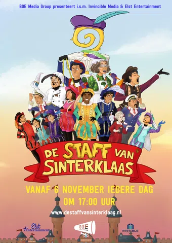 de staff van sinterklaas 2019 poster