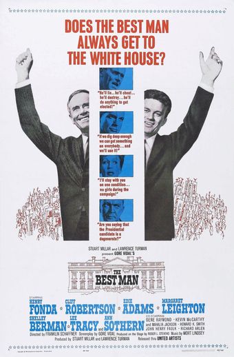 the best man 1964 poster