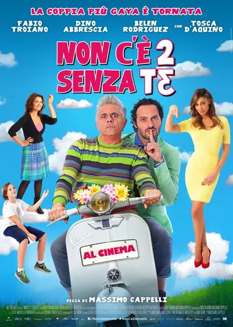 non c'è 2 senza te 2015 poster