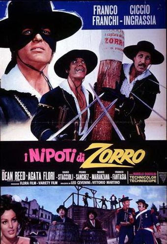 i nipoti di zorro 1968 poster