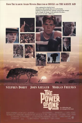 the power of one 1992 poster