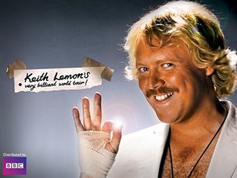 keith lemon's very brilliant world tour 2008 poster