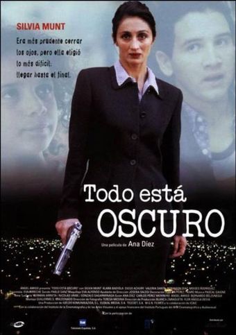 todo está oscuro 1997 poster