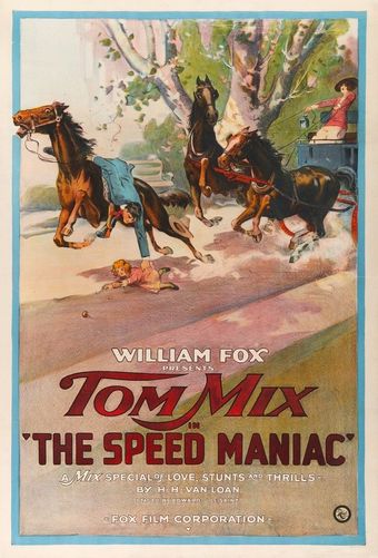 the speed maniac 1919 poster