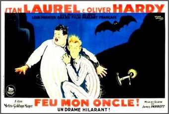 feu mon oncle 1930 poster