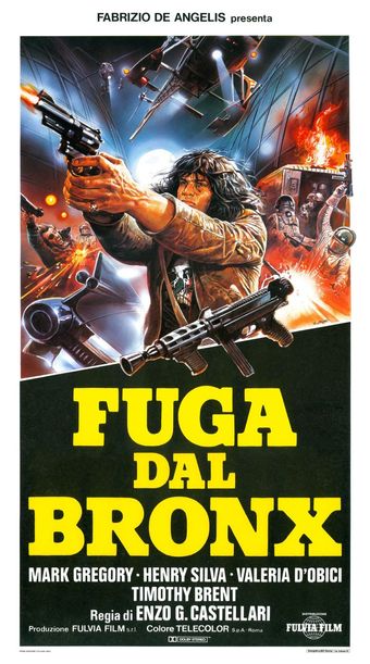 fuga dal bronx 1983 poster