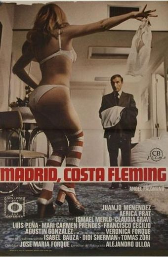 madrid, costa fleming 1976 poster