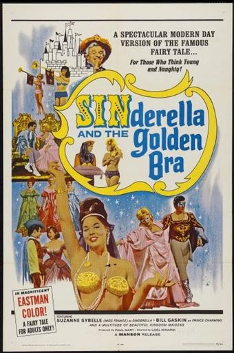 sinderella and the golden bra 1964 poster