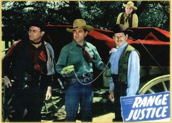 range justice 1949 poster