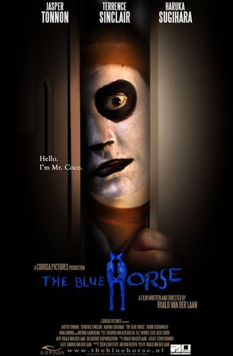 the blue horse 2009 poster