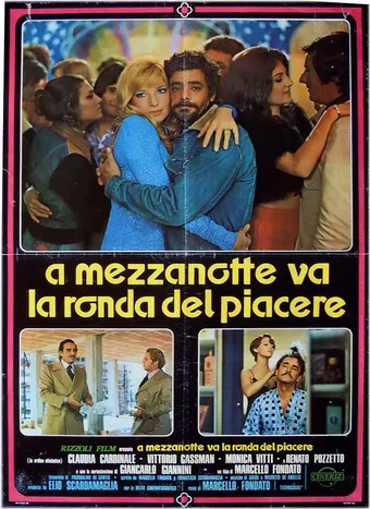 a mezzanotte va la ronda del piacere 1975 poster