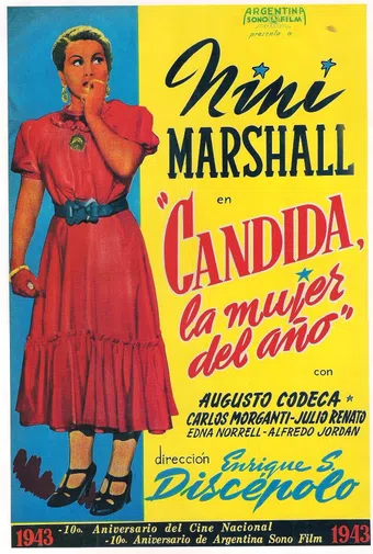 cándida, la mujer del año 1943 poster