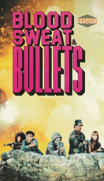 blood, sweat and bullets 1990 poster