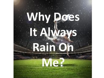 why does it always rain on me? poster