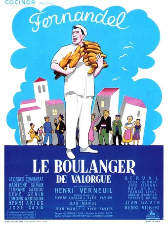 le boulanger de valorgue 1953 poster