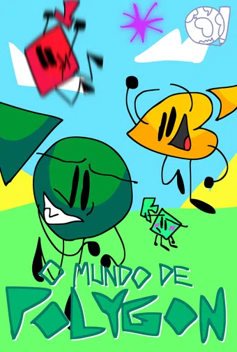 o mundo de polygon poster