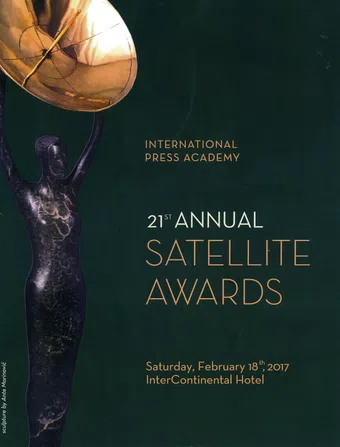 the 21st annual satellite awards 2017 poster