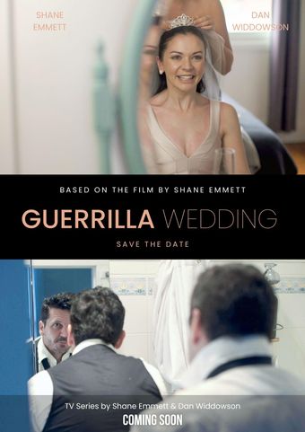 guerrilla wedding poster